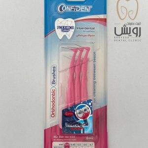 مسواک بین دندانی کانفیدنت کد 0 بسته 6 عددی
